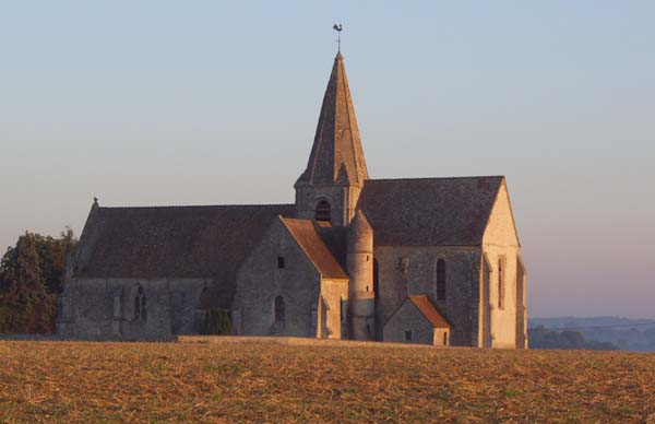 12th century church of Boubiers