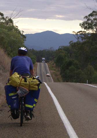 Road to Mt Larcom, QLD