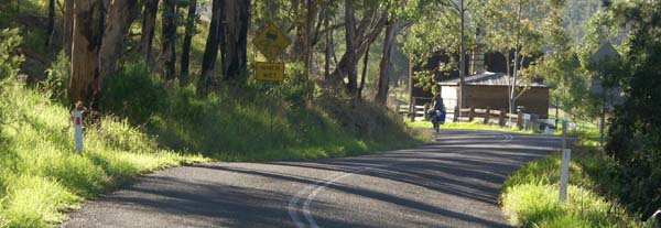 Winding roads of Hunter Valley