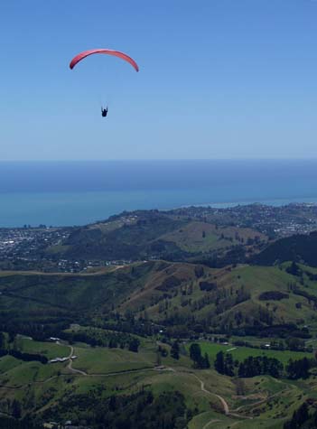 Nelson paragliding