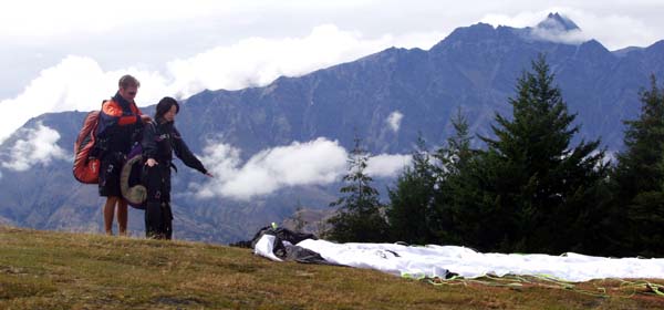 Queenstown paragliding