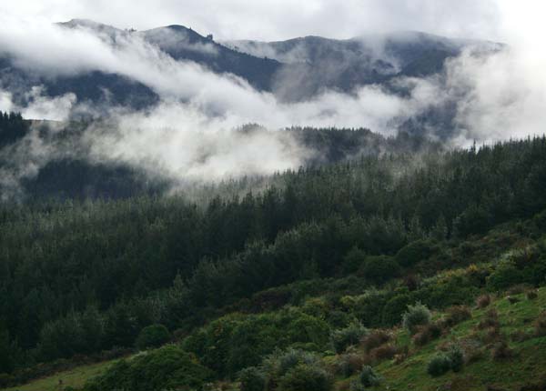 View from Salisbury hut