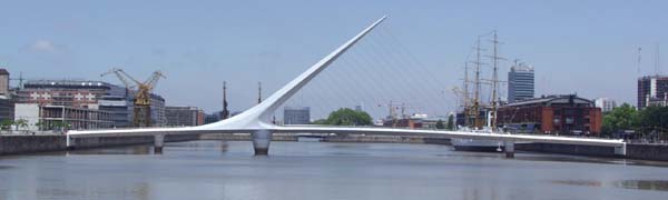 Buenos Aires marina bridge