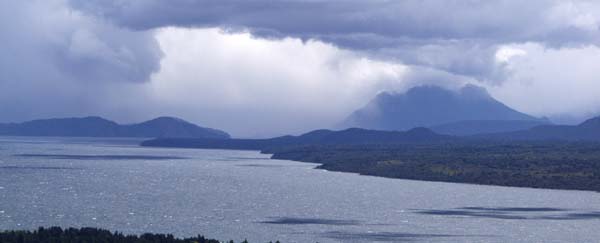 Storm over Lago Haupi