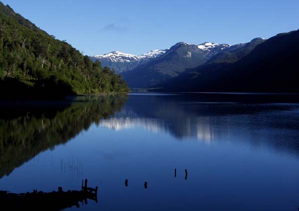 Sunrise on Lago Vidal Gormaz