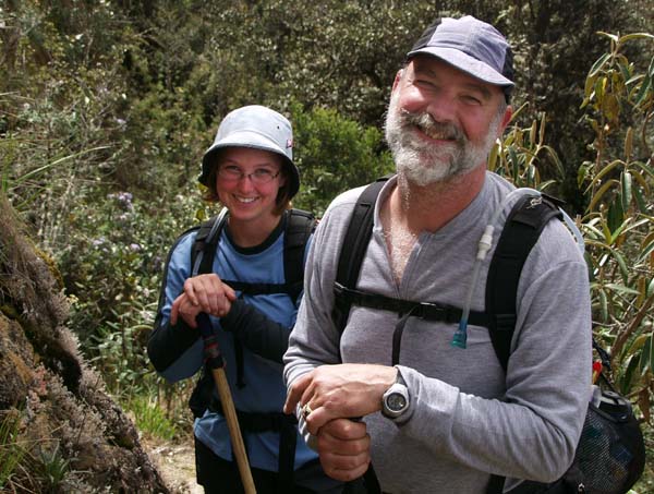 Archaeo-Astronomer Bernard Bell and daughter, Pearl