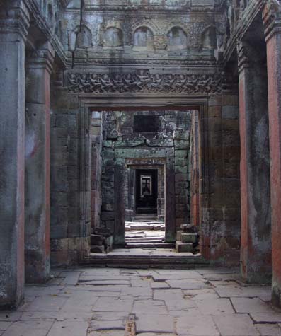 Apsara doorway of Ta Keo