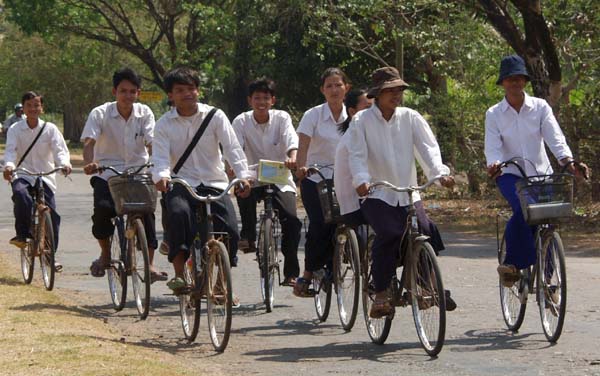 Khmer students