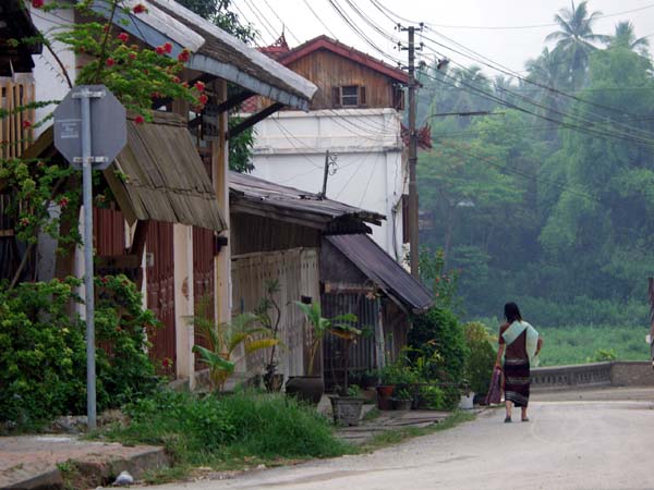 Lao woman in Luang Prabang