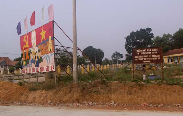 Start of the Ho Chi Minh Road