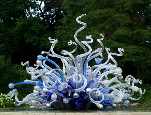 Chihuly's curls of glass, Atlanta, Georgia