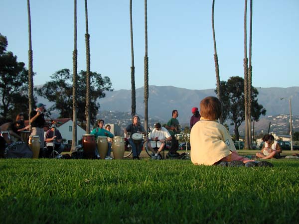 Drum dreams - Santa Barbara drum circle