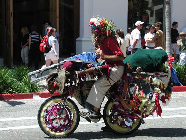 Fiesta decorated bike and home