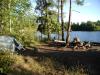 Camp in Boundary Waters