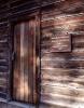 Manzana schoolhouse door