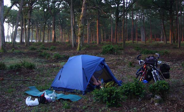 Campspot in the Foret d'Orleans