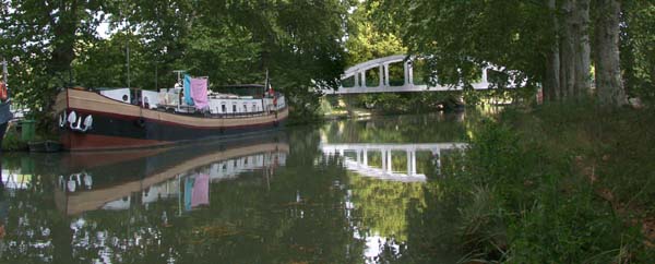 Canal barge