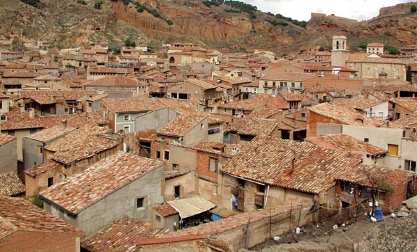 Canyon town of Daroca