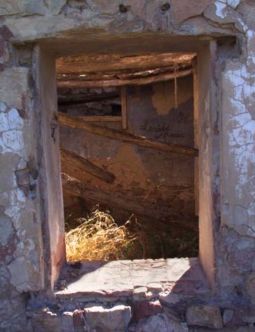 Mining ghost town