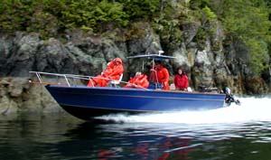 Boating to the wildside hike