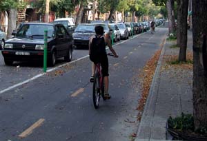Bike streets of Montreal