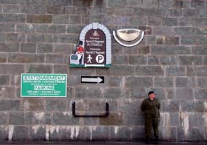 Guard on Citadel Wall