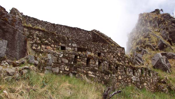 Inca Wasi in the mist Inca Wasi in the mist