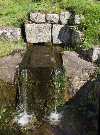 Incan fountain, flowing for last 500 years Incan fountain, flowing for last 500 years