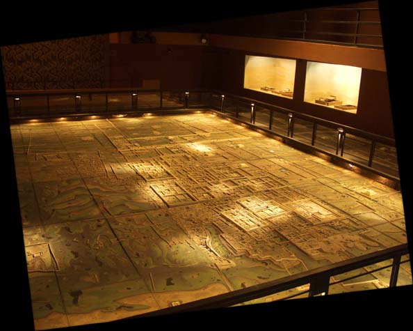 Museum model of Chan Chan Museum model of Chan Chan