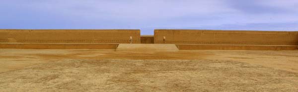 Tschudi complex reconstructed courtyard Tschudi complex reconstructed courtyard