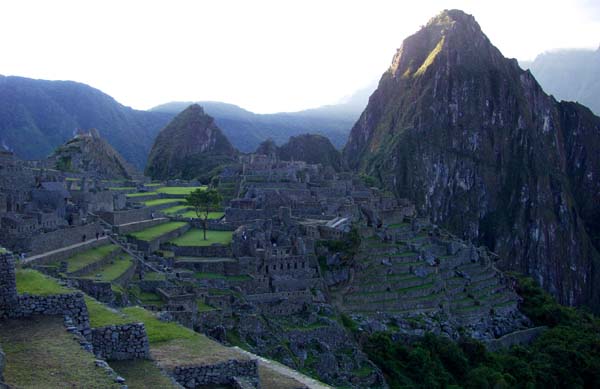 Machu Picchu sunset