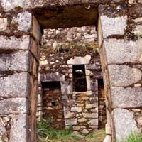 Front door of Inca Wasi