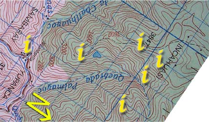 Map of the section 2 route, all contained image map links are available from the textual links on this page