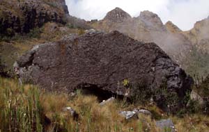 Front of the Cave group with Inca Wasi in the background