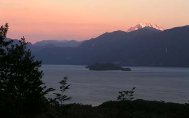 View from above - Lago Todos los Santos