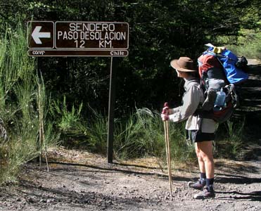 Sign up to Paso Desolacion at the base of the volcano hike