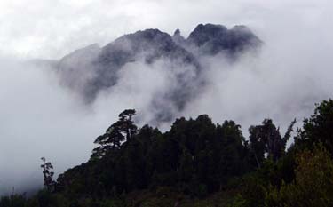 Jagged points of the Cerro Cenizas