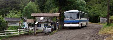 End of the bus line - El Poncho to the town of Osorno